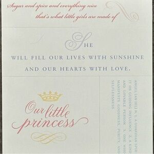 💞 New Little Princess Quotes Scrapbook Craft Stickers